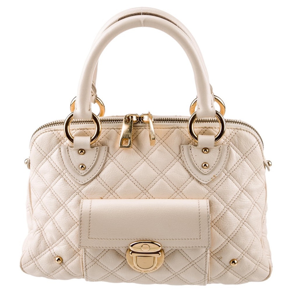 MARC JACOBS
Leather Handle Bag cream